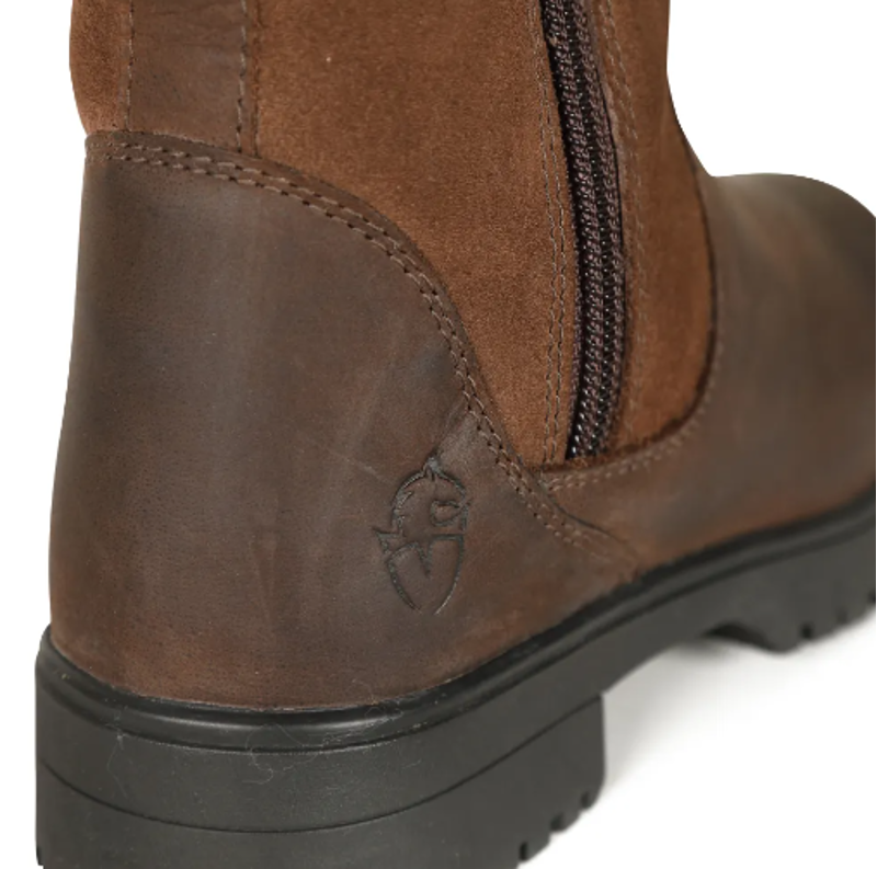 Moretta Childrens Savona Country Boots in Brown -3